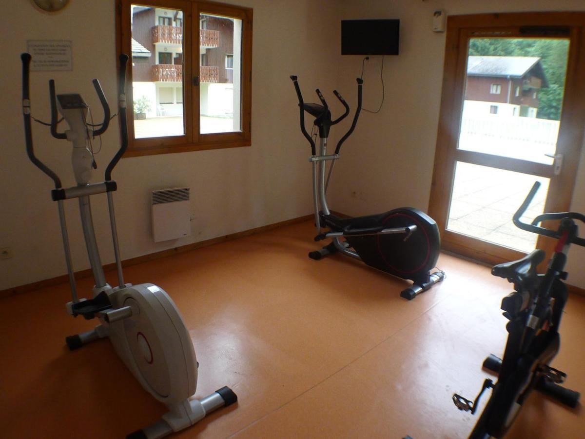 Studio Mansarde Avec Balcon, Piscine Et Parking Souterrain A Samoens - Fr-1-629-92 Экстерьер фото