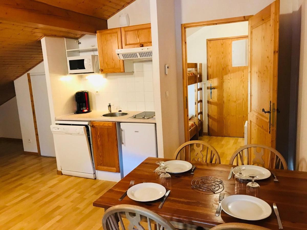 Studio Mansarde Avec Balcon, Piscine Et Parking Souterrain A Samoens - Fr-1-629-92 Экстерьер фото